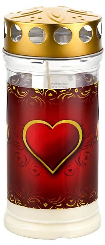 Aterna Memoriam mit Motiv "Herz"