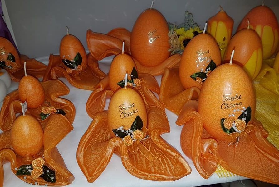 Ostereier orange