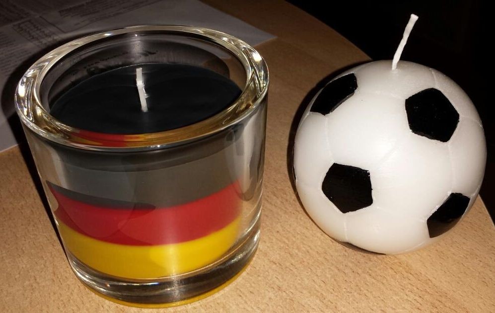 Fußballkerzen WM