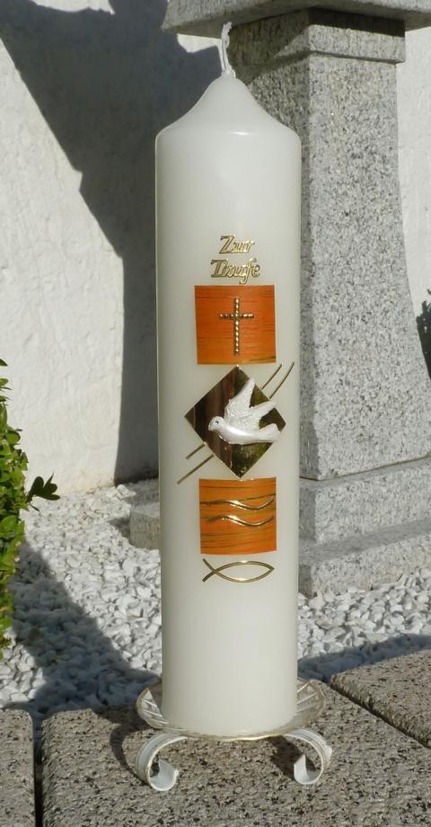 Taufkerze Taufsymbole