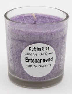 Duftglas Entspannend