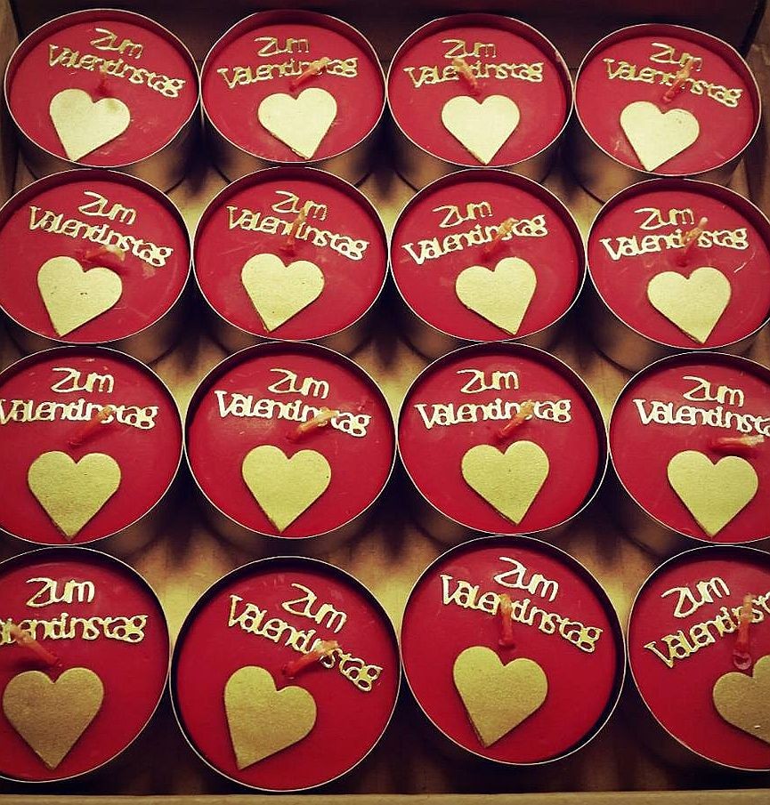 Maxilichte Valentinstag