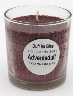 Duftglas Adventduft